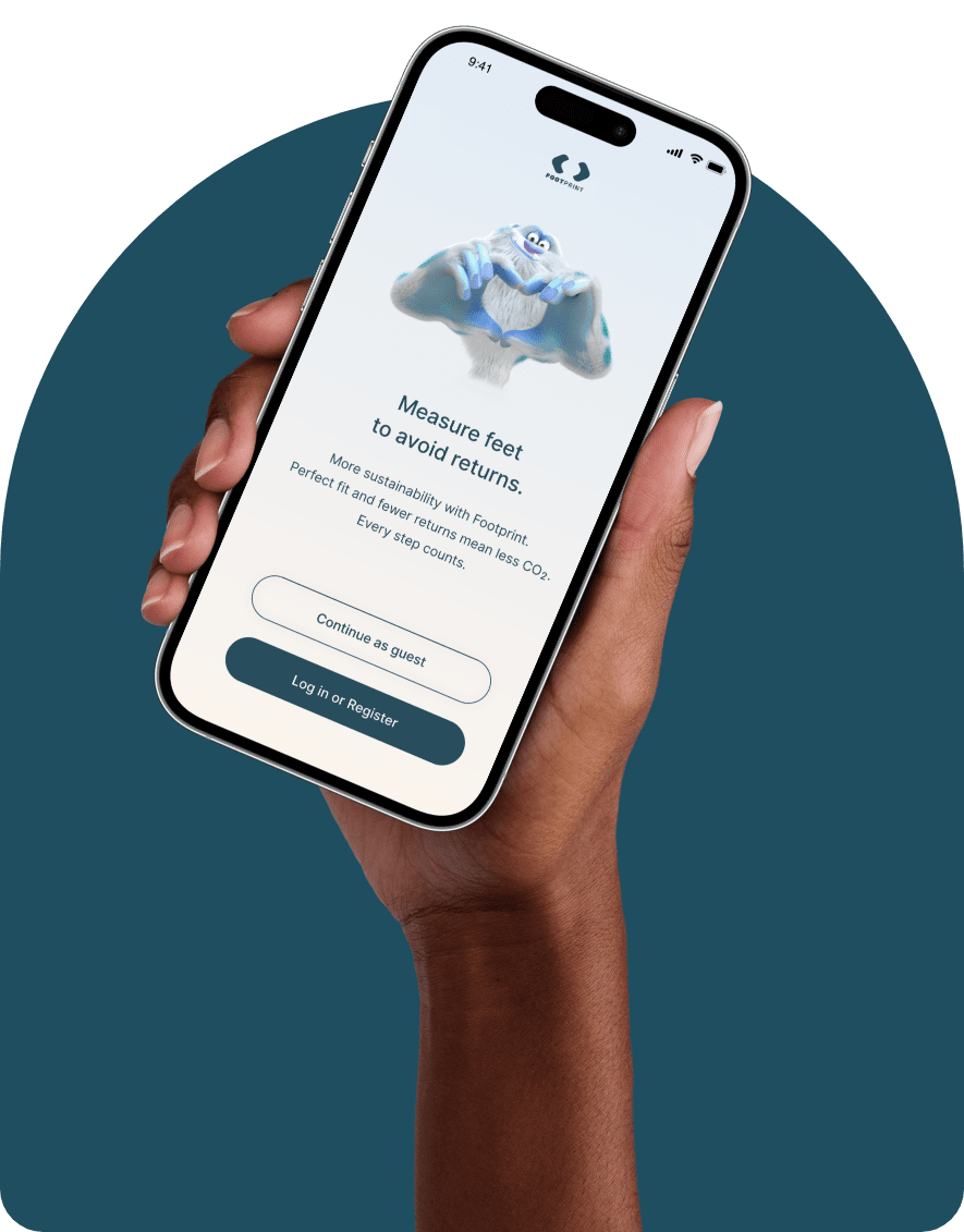 Footprint - Your personal digital shoe-solution - Download the App!